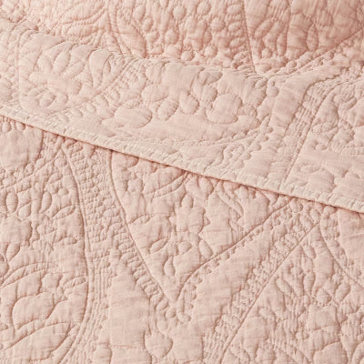 Garment Washed Paisley Stitch Quilt - Threshold