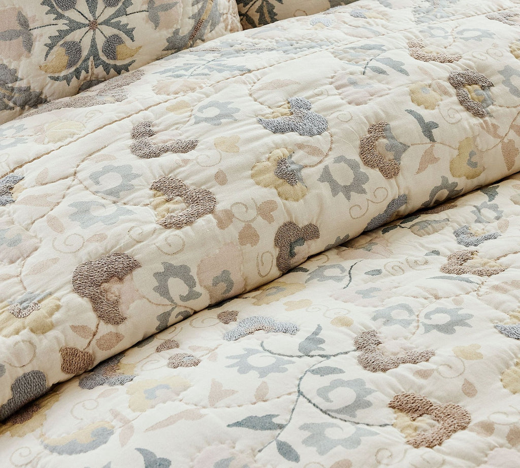 Pottery Barn - Molly Suzani Embroidered Quilt Sale